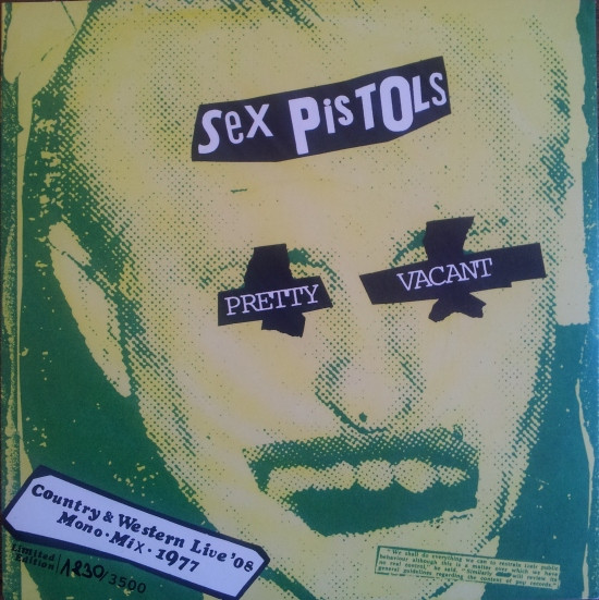 Sex Pistols - Pretty Vacant pochette